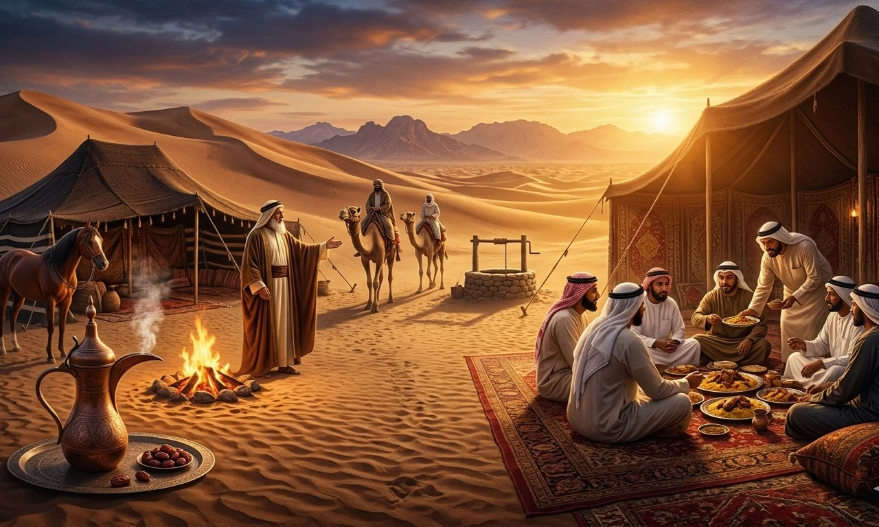 image about الكرم العربي: من مفاخر الجاهلية إلى سمو الإسلام