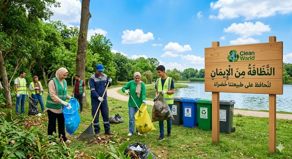 image about بيئتنا مسؤوليتنا.......طريقنا نحو مستقبل أخضر 