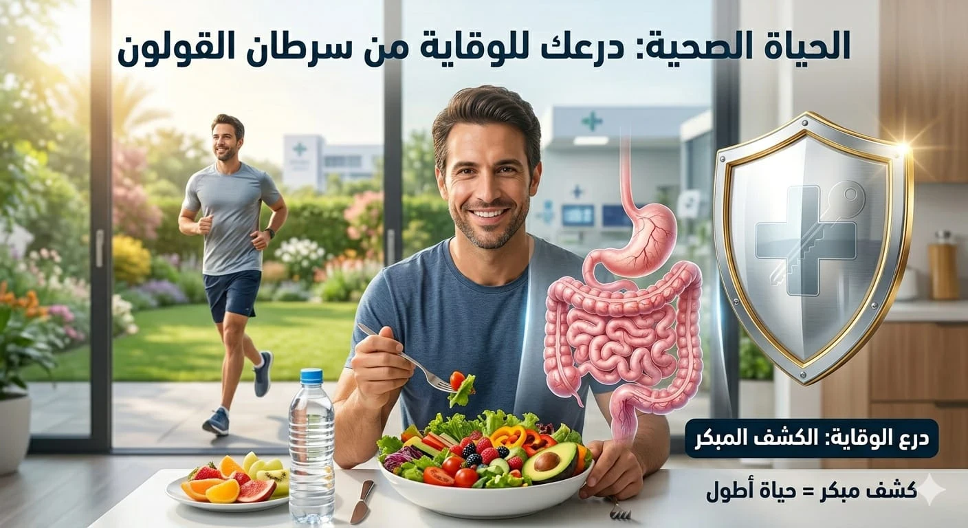 image about سرطان القولون: أعراض مبكرة لا يجب تجاهلها وأهم طرق الوقاية قبل فوات الأوان