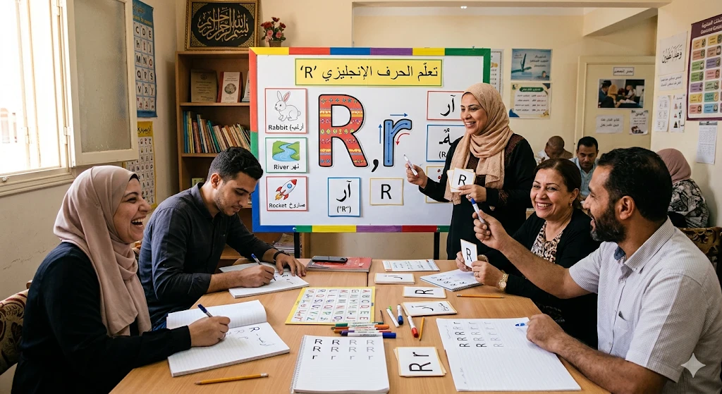 image about أهلاً بك في رحلة تعلم حرف الـ R