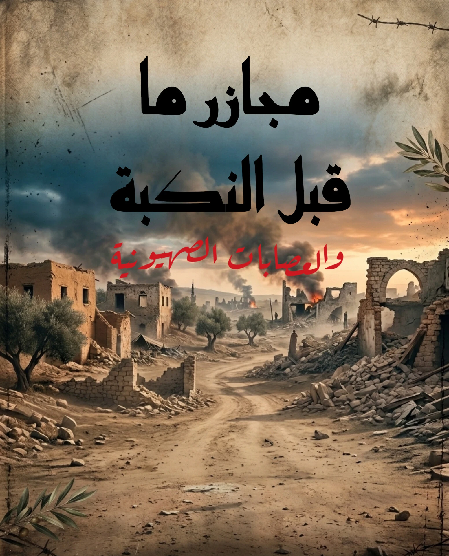 image about العصابات الصهيونية  ومجازر اسرائيل قبل النكبة