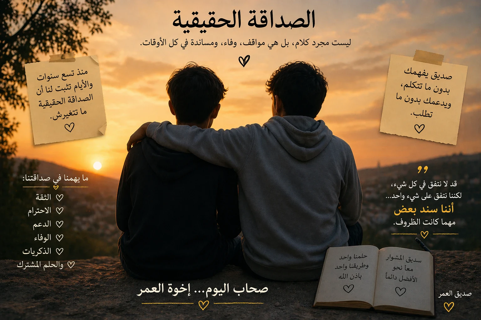 image about الصداقة الحقيقية: حكاية عمر لا تُكسر بين مصطفى وعبدالرحمن