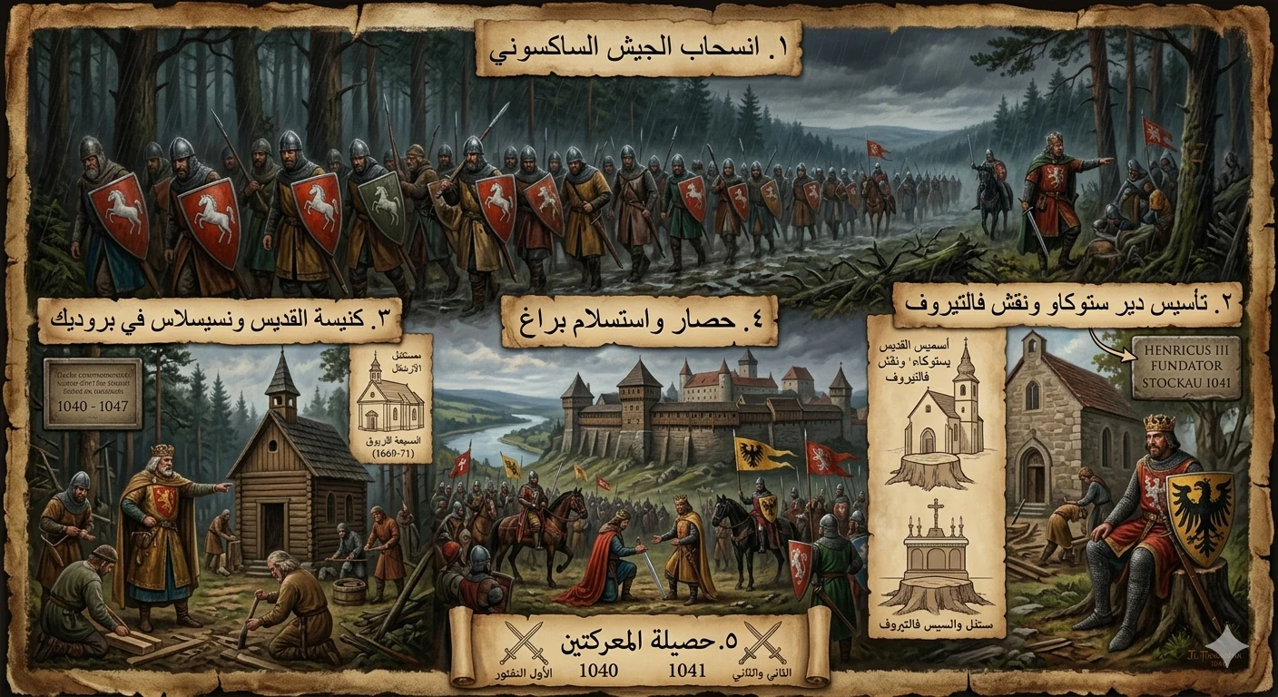 image about معركة بروديك (1040): كمين بوهيمي يهزم جيش الإمبراطور ويغيّر ميزان الصراع