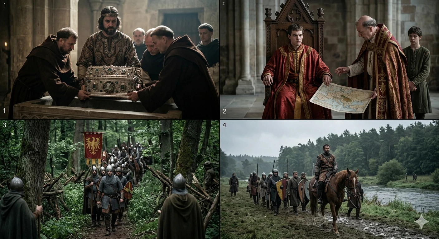 image about معركة بروديك (1040): كمين بوهيمي يهزم جيش الإمبراطور ويغيّر ميزان الصراع