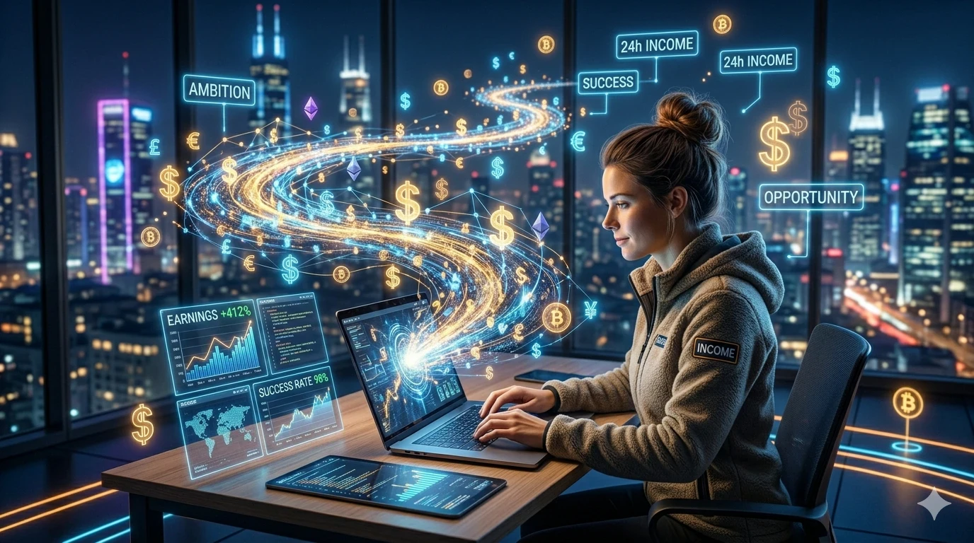 image about 🧠  كيف تحقق أول 10 دولار من الإنترنت في 24 ساعة 🚀💰