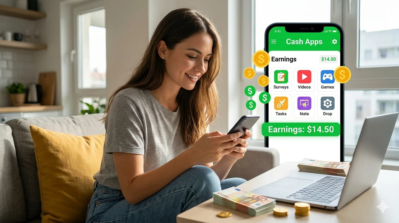 image about 🧠  كيف تحقق أول 10 دولار من الإنترنت في 24 ساعة 🚀💰