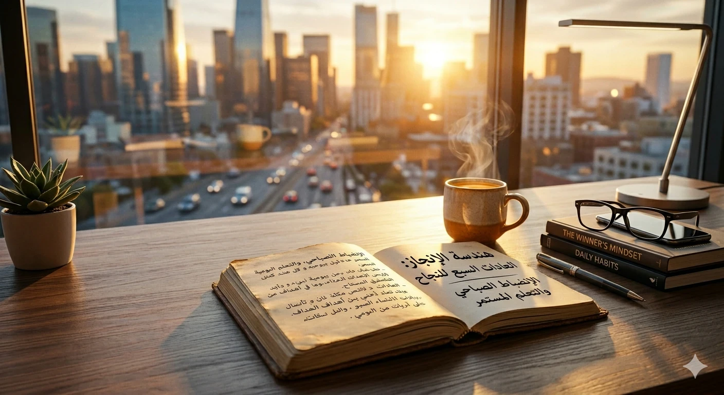 image about هندسة الإنجاز: العادات السبع التي تشكل فارقاً بين العادي والاستثنائي