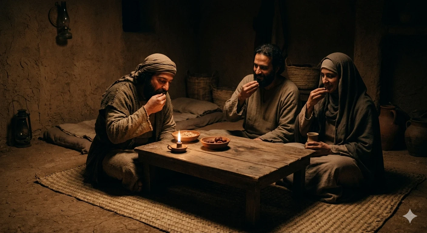 image about إيثار في عتمة الليل