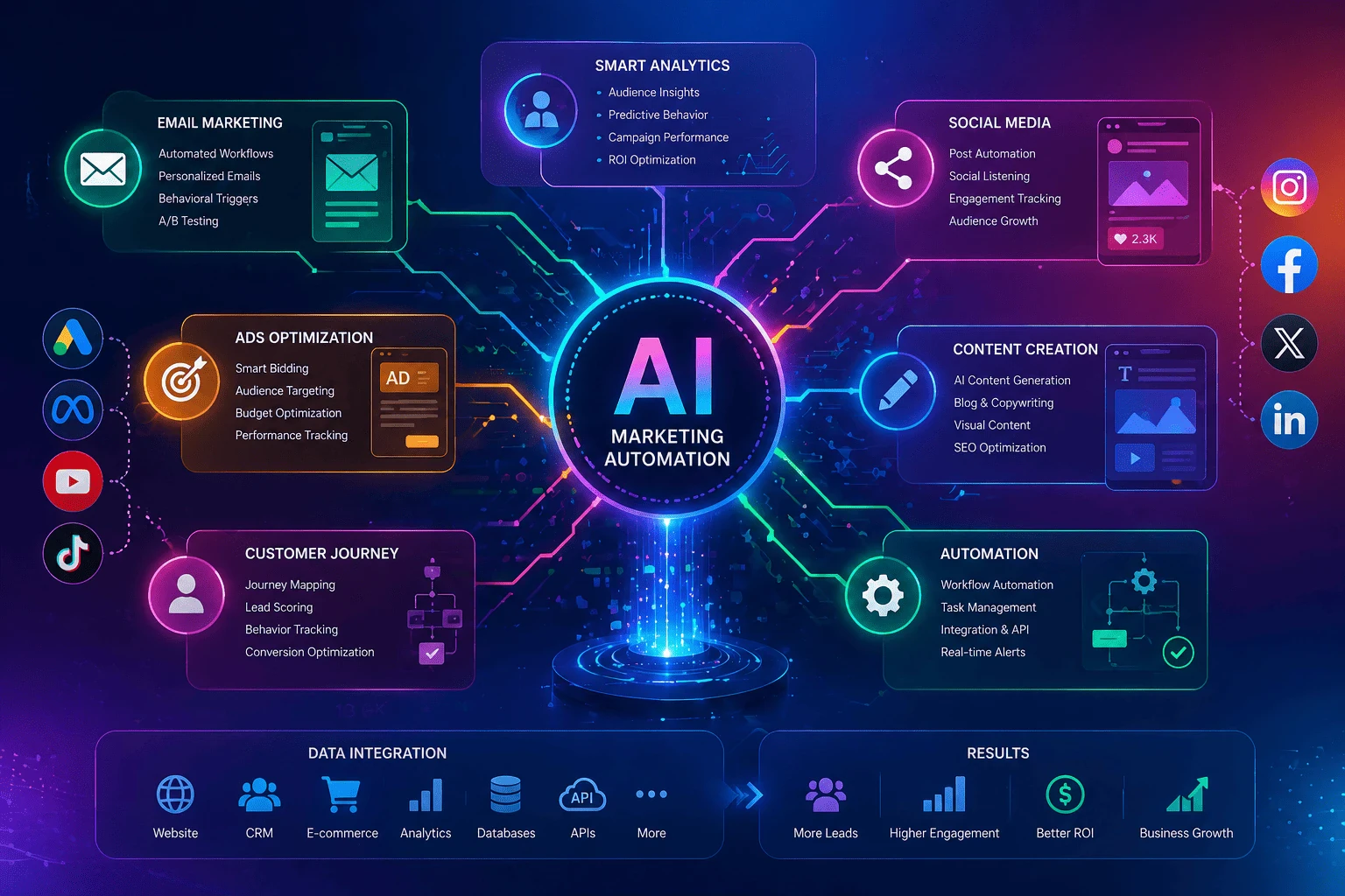 image about استخدامات الذكاء الاصطناعي في التسويق الرقمي وSEO