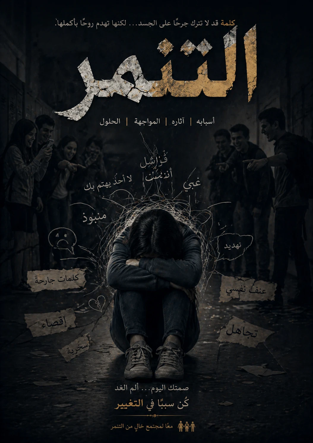 image about التنمر: جرح لا يُرى لكنه لا يُنسى