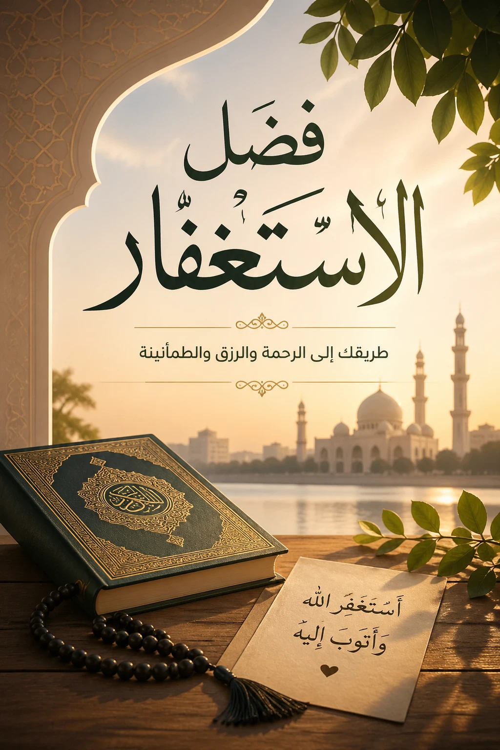 image about فضل الاستغفار وأثره في حياة المسلم