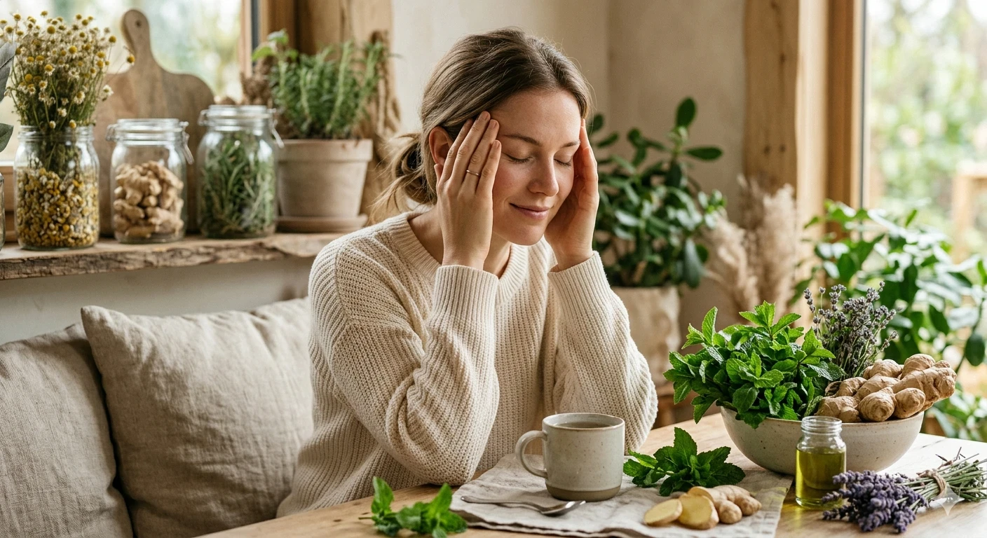 image about علاج الصداع بالطرق الطبيعية في المنزل بسرعة وفعالية