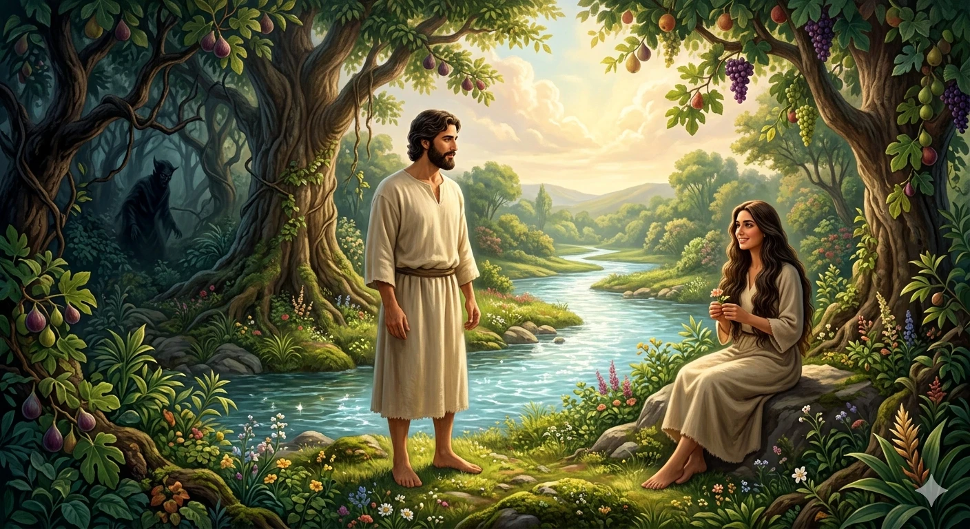 image about قصة سيدنا آدم عليه السلام: بداية البشرية وأول اختبار