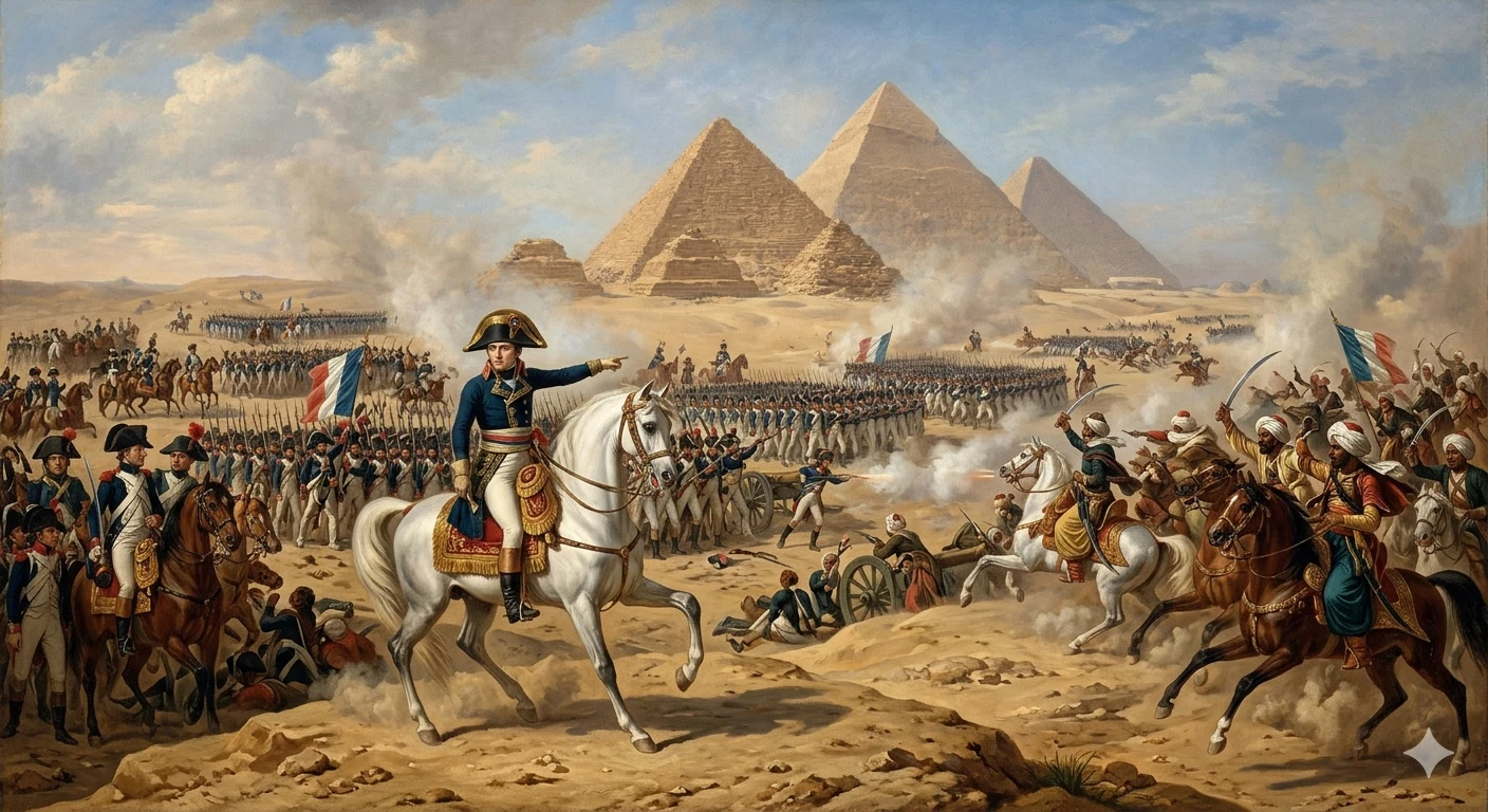 image about ظلال المدافع وأنوار المطبعة: الحكاية الكاملة للحملة الفرنسية على مصر