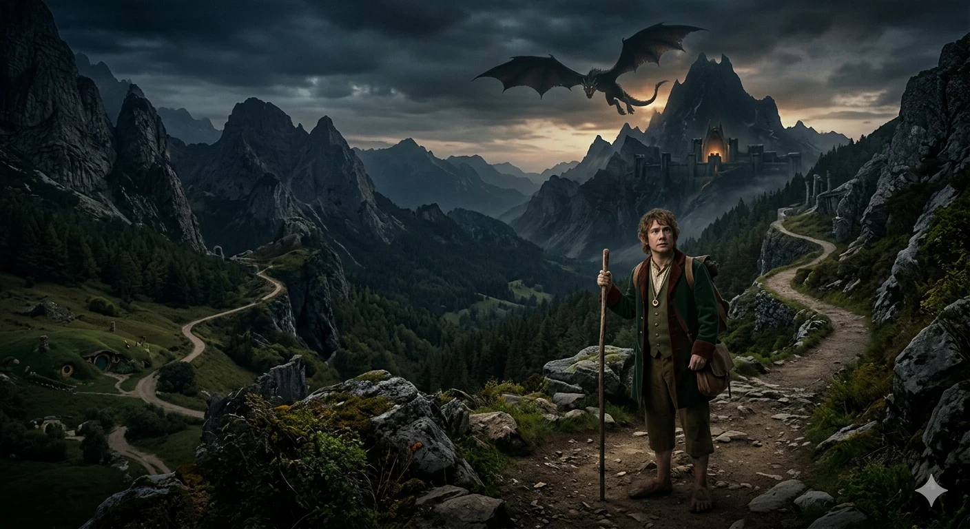 image about مغامرة من قلب الراحة إلى عالم الخطر: رحلة The Hobbit التي لا تُنسى