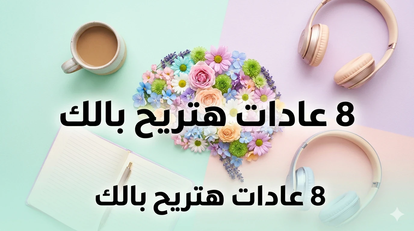 image about *   صحتك النفسية مش رفاهية: 8 عادات بسيطة تنقذك من ضغط الحياة