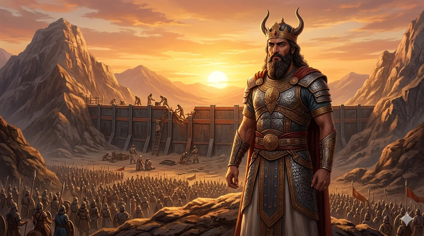 image about رحله ذو القرنين من المشرق إلى المغرب  