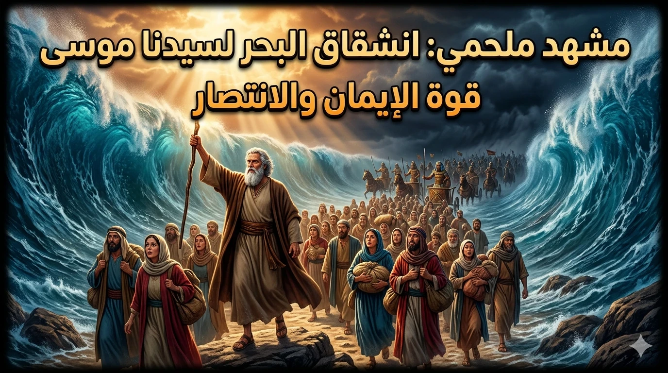 image about رحلة الإيمان والصراع: قصة سيدنا موسى عليه السلام من الخوف إلى النصر العظيم