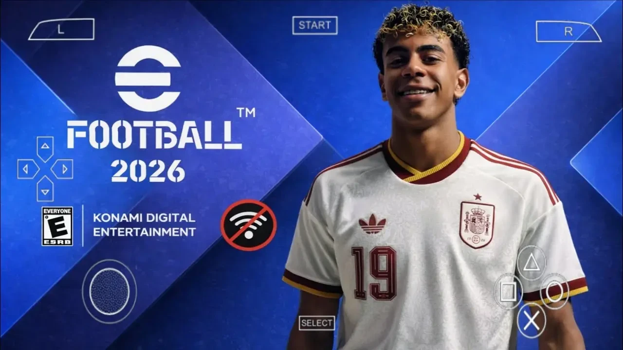image about تحميل PES 2026 PPSSPP من ميديا فاير باخر الإنتقالات و الاطقم