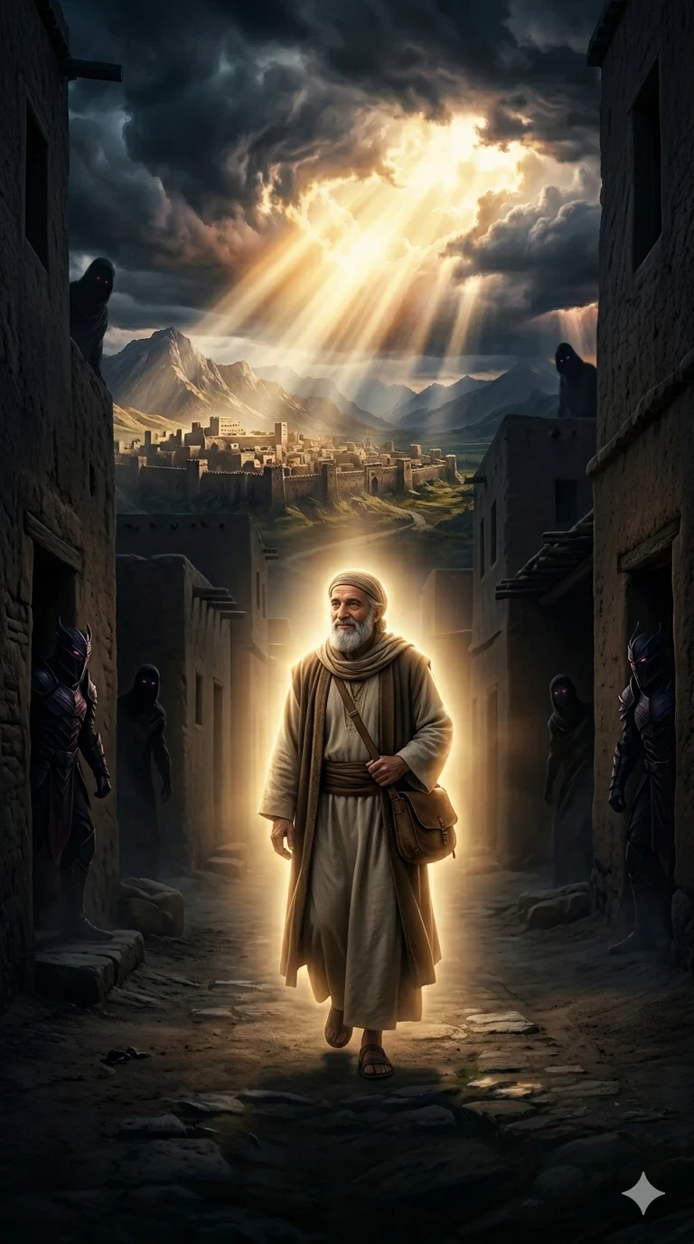 image about دعوا الطيبون يعيشون في هذه الدنيا ولا تستهدفوهم بالطرق البشعة لأن الله هو من يدافع عنهم .