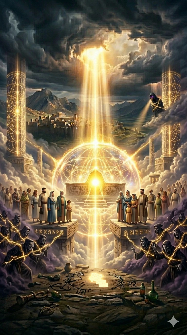 image about دعوا الطيبون يعيشون في هذه الدنيا ولا تستهدفوهم بالطرق البشعة لأن الله هو من يدافع عنهم .