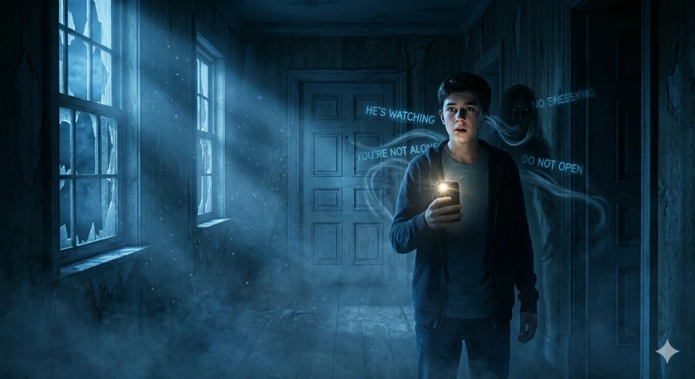 image about همسات خلف الباب المغلق