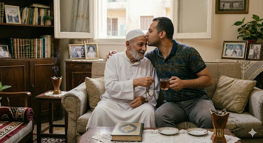 image about بر الوالدين في الإسلام: طريقك إلى رضا الله والجنة