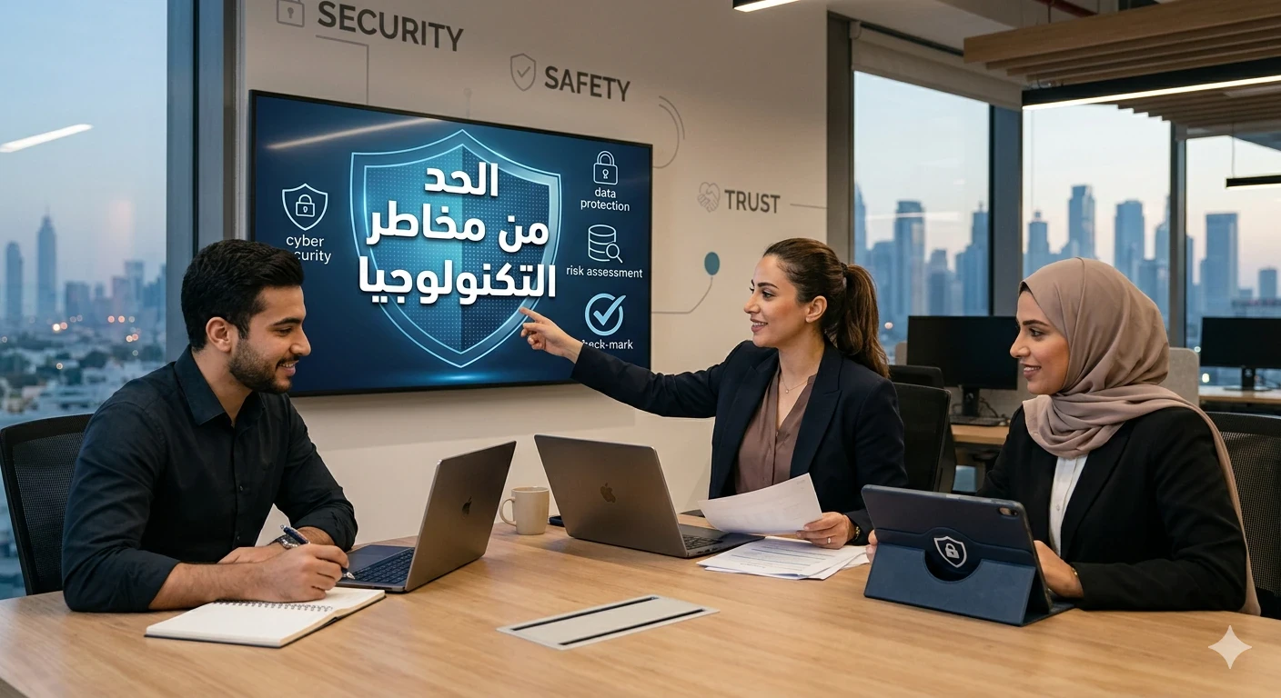 image about مخاطر التكنولوجيا في العصر الحديث طرق الحد من مخاطر الاستخدام الرقمي دور الوعي في الاستخدام الآمن للتكنولوجيا