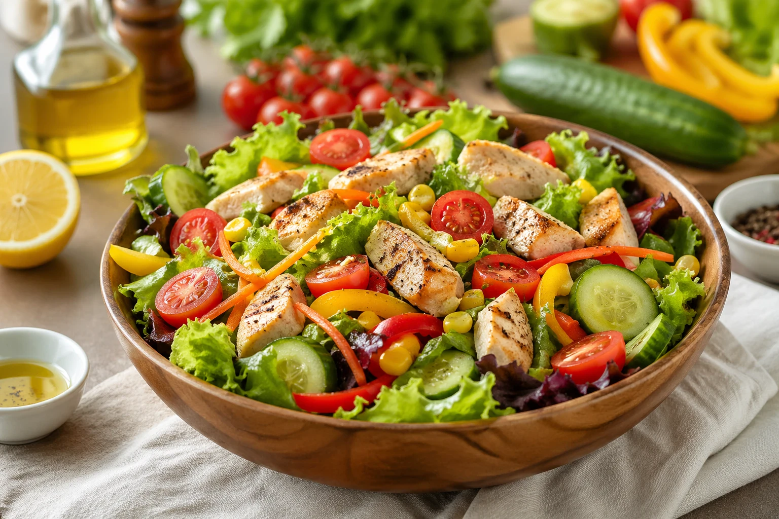 image about اهم مقاله عن اهميه السلطات الذي يحتاجها الجسم و الكميات و كيفيه عملها في المنزل 