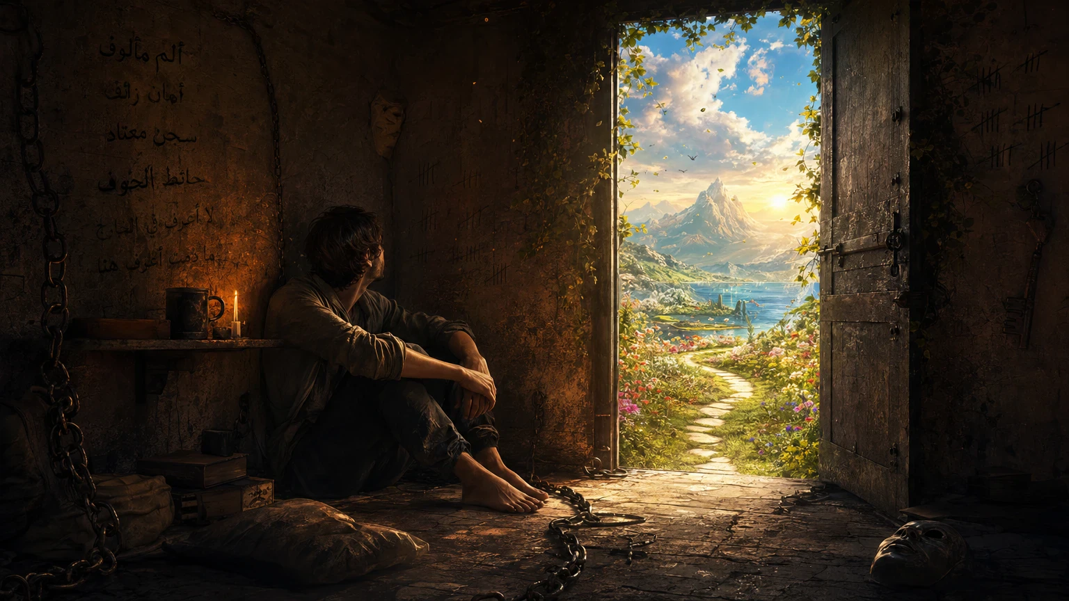 image about الأمان المشوه في  الالم المعتاد