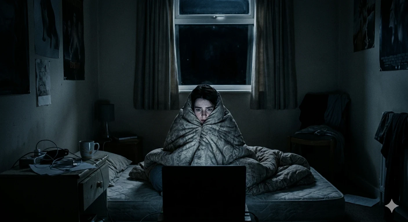 image about قصة نفسية مرعبة تعتمد على الغموض والتوتر، حيث يمتزج الواقع بالخيال تدريجيًا، ويبدأ البطل يفقد قدرته على التمييز بين ما هو حقيقي وما هو وهم.