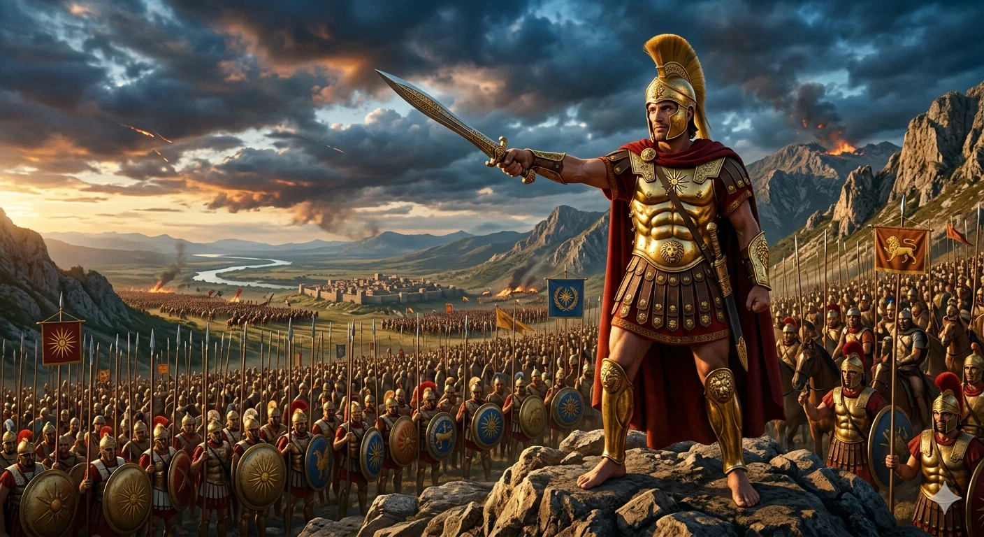 image about الإسكندر الأكبر: القائد الذي أرعب العالم ⚔️🔥