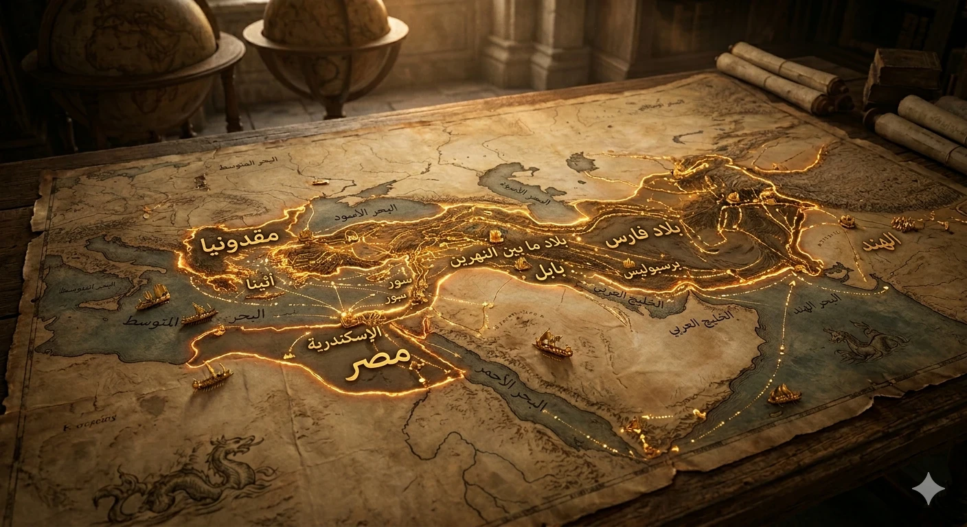 image about الإسكندر الأكبر: القائد الذي أرعب العالم ⚔️🔥