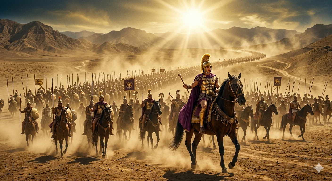 image about الإسكندر الأكبر: القائد الذي أرعب العالم ⚔️🔥