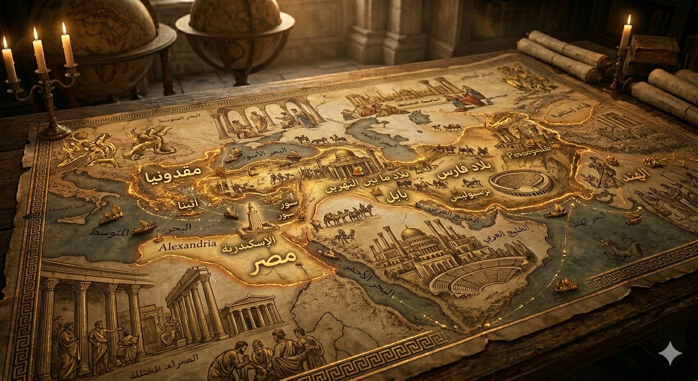 image about الإسكندر الأكبر: القائد الذي أرعب العالم ⚔️🔥