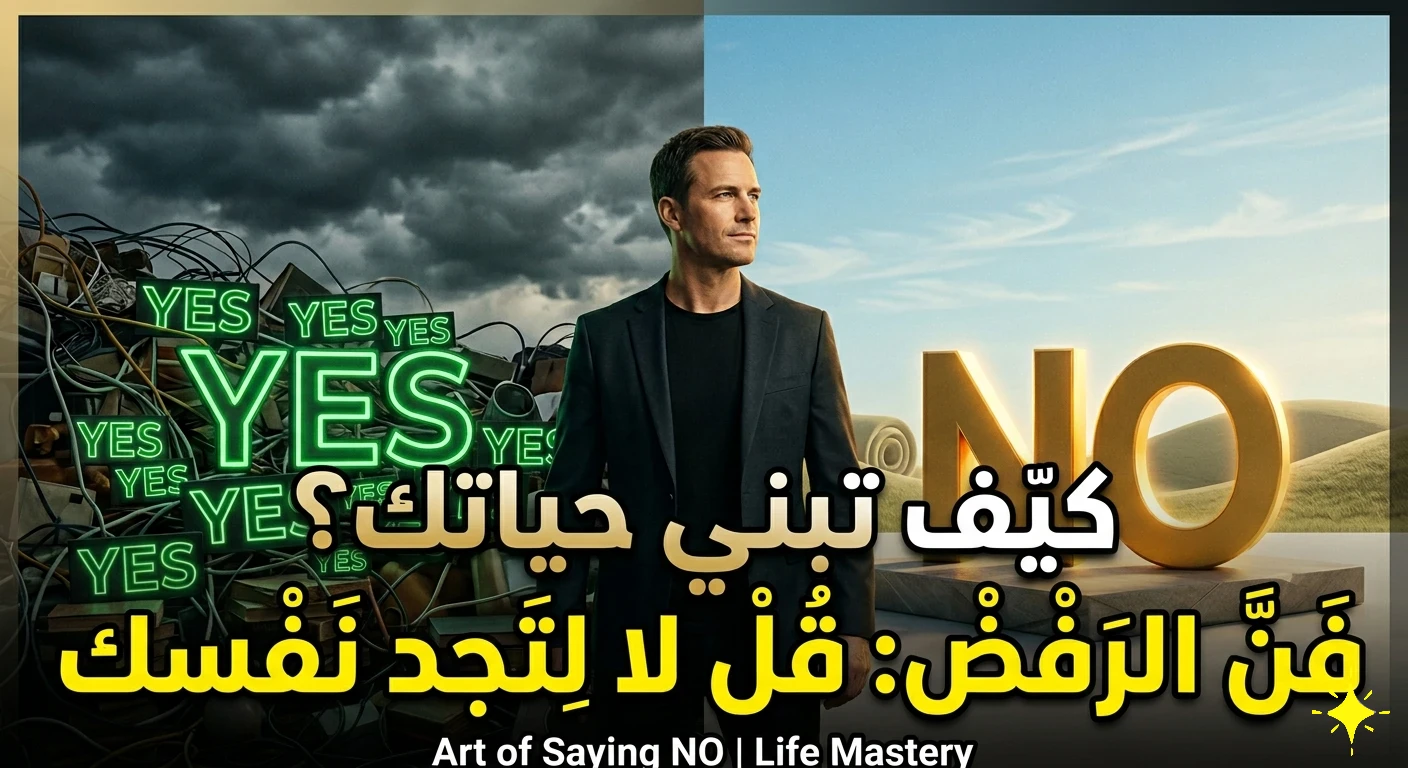 image about فن الرفض: كيف تبني حياتك بقول 