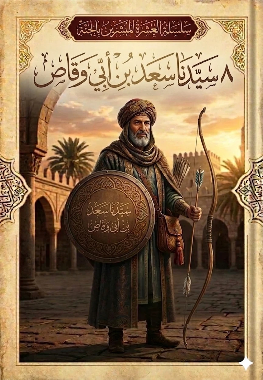 image about العشرة المبشرون بالجنة (8) — سيدنا سعد بن أبي وقاص رضي الله عنه: فارس الدعاء وقاهر الفرس