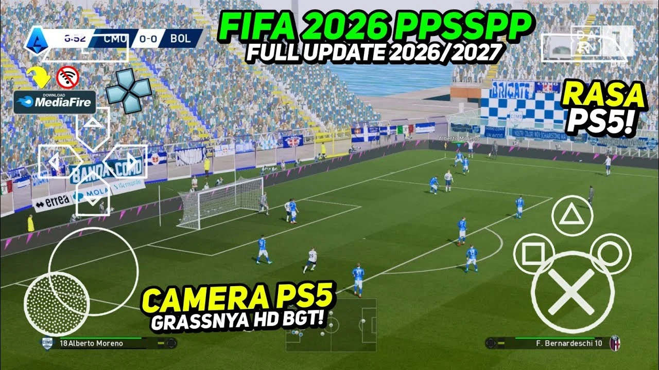image about eFootball PES 2026 PPSSPP Android OFfline PS5 Camera Download