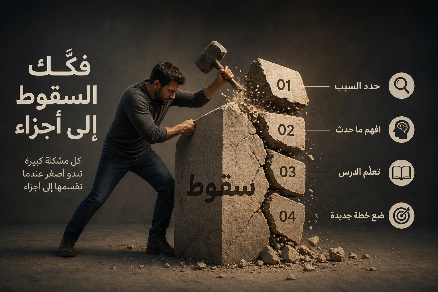 image about كيف ننهض بعد كل سقوط ونواصل السير بإيمان وثبات نحو الأفضل