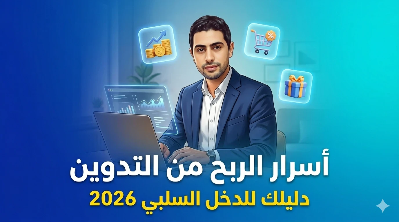 image about أسرار الربح من التدوين» كيف تجعل مدونتك مصدراً للدخل السلبي في 2026؟