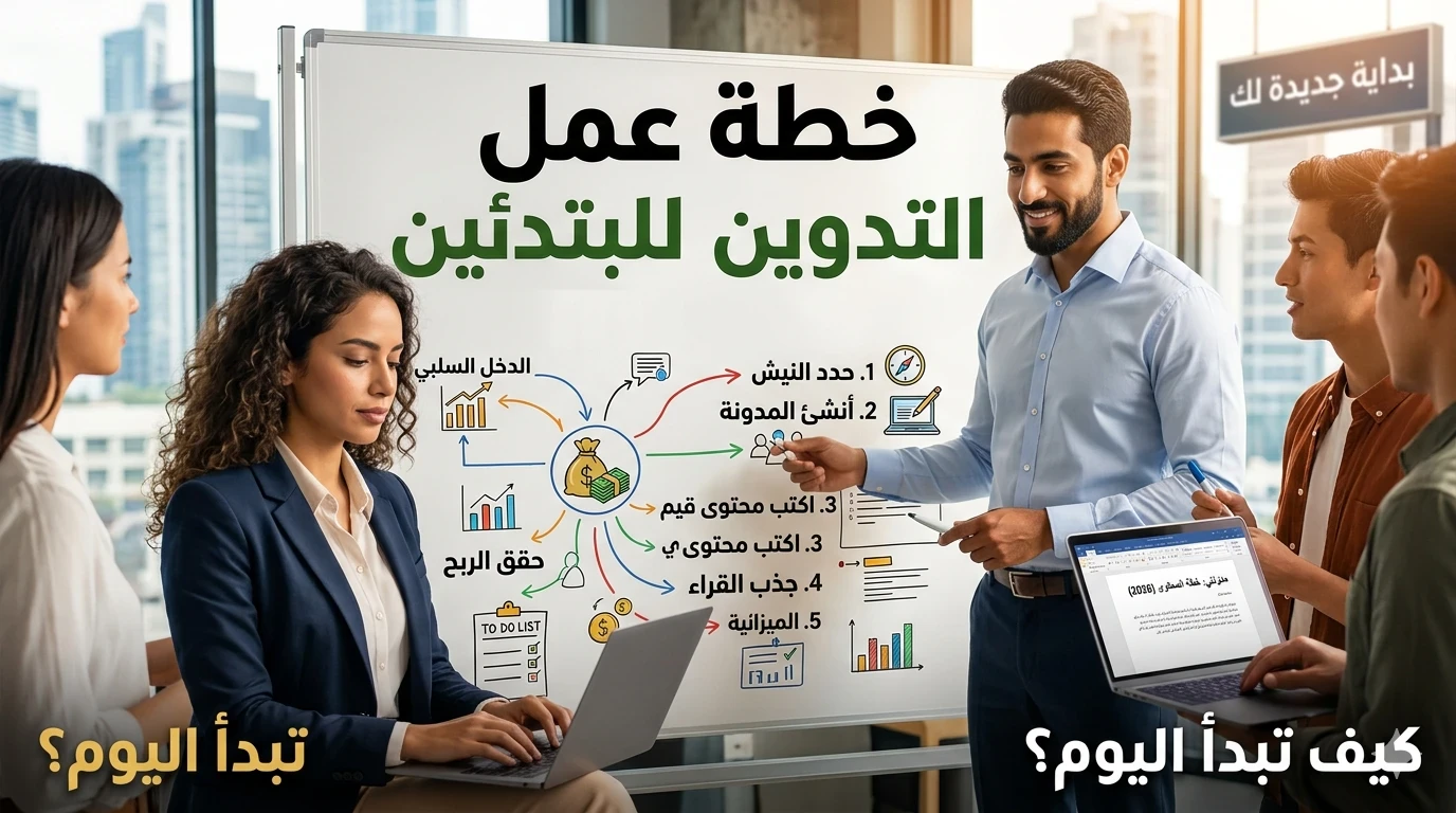 image about أسرار الربح من التدوين» كيف تجعل مدونتك مصدراً للدخل السلبي في 2026؟