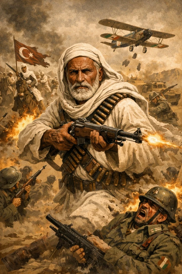 image about عمر المختار: أسد الصحراء ورمز الصمود الليبي الخالد