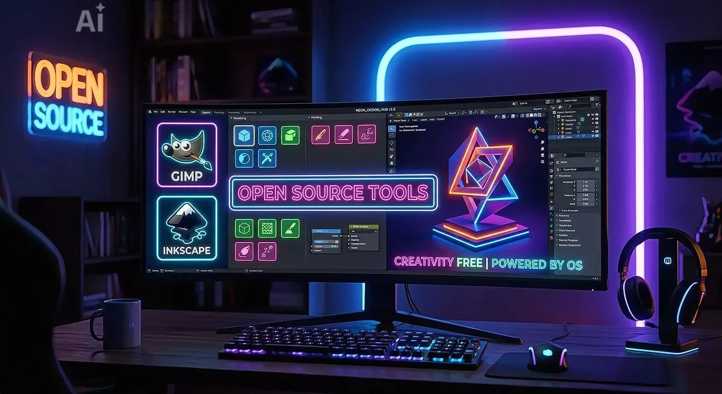 image about أفضل البدائل المجانية والمفتوحة المصدر للبرامج المدفوعة في 2026 💸💻