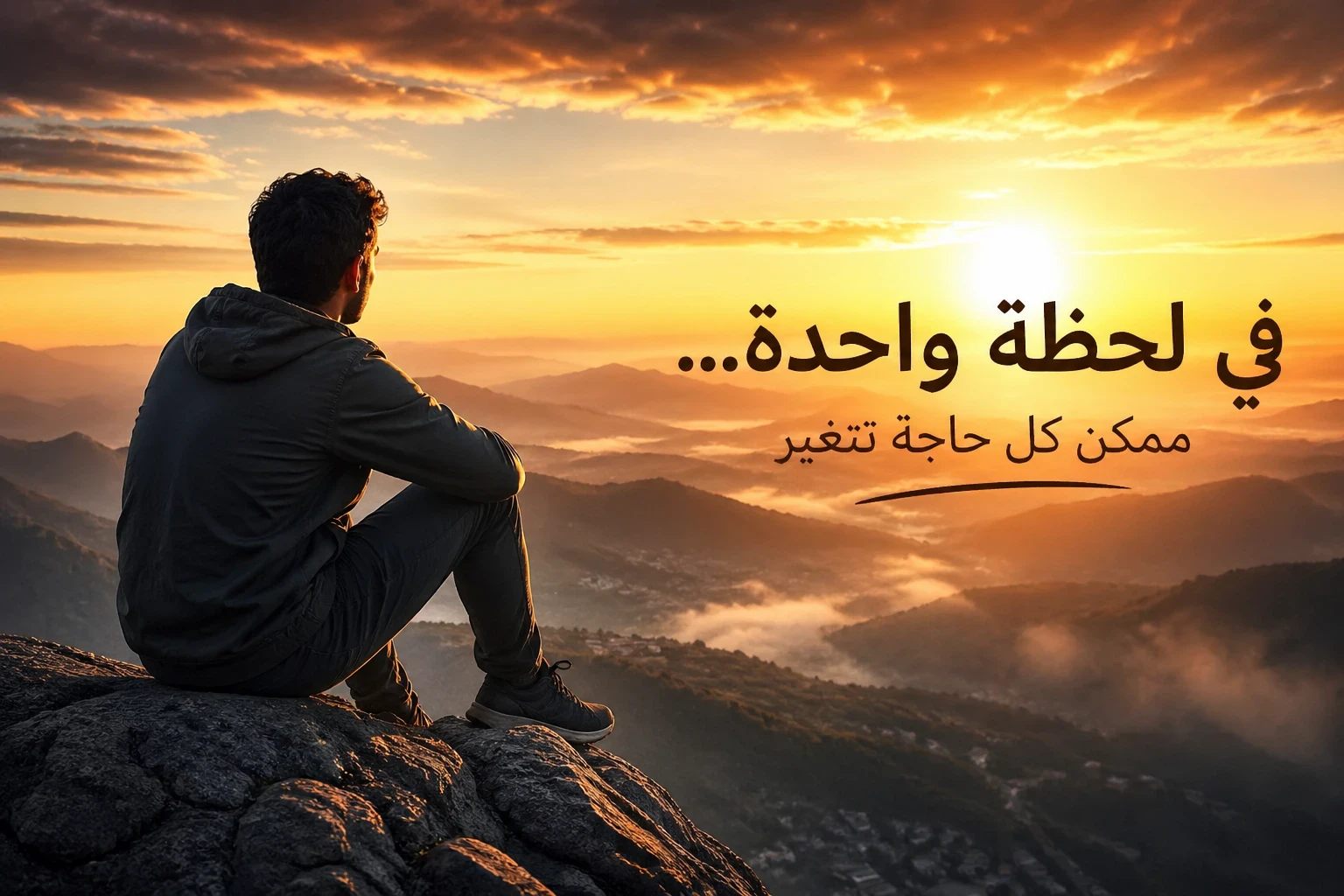 image about  لحظة واحدة… ممكن كل حاجة تتغير