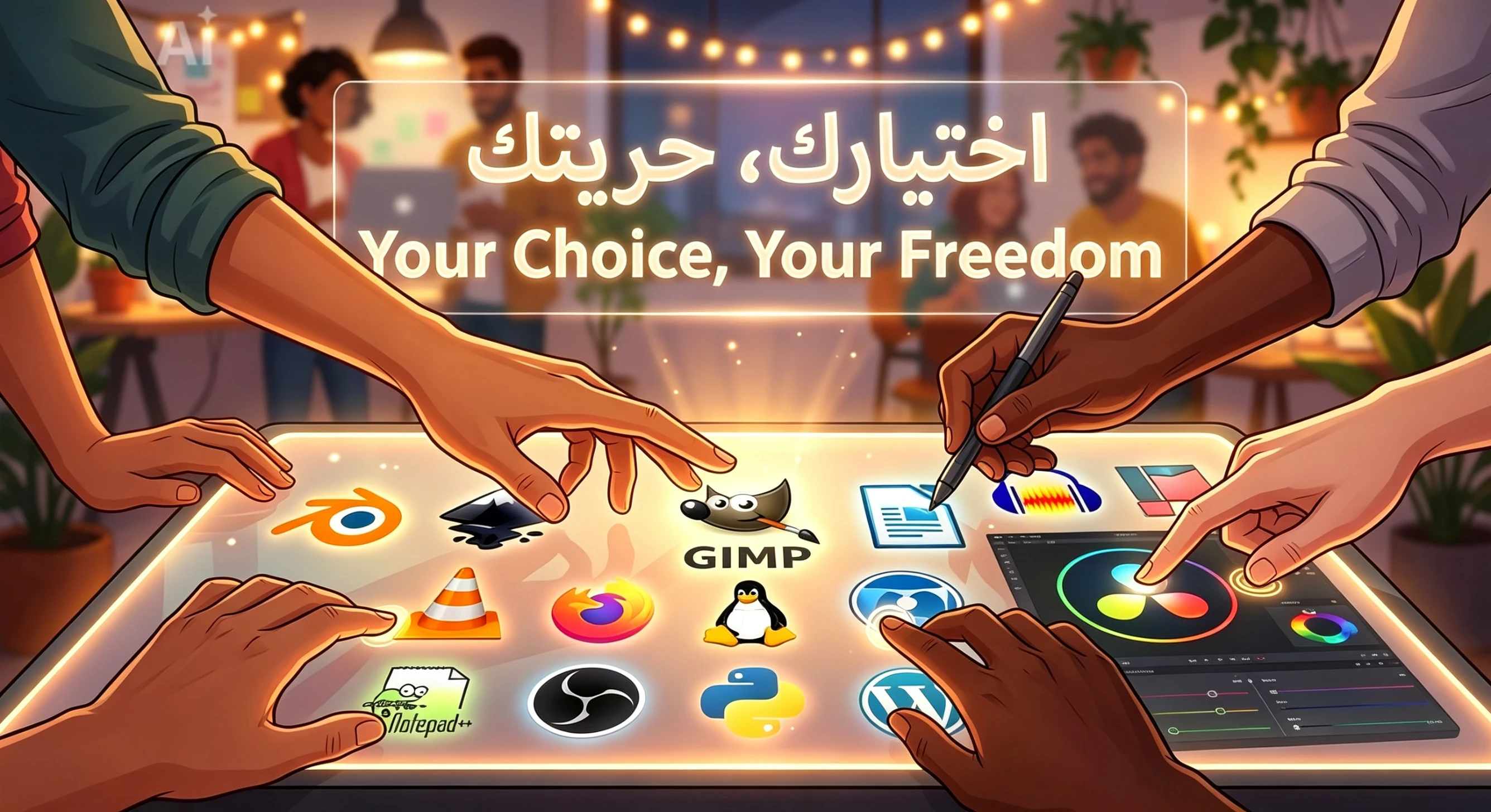 image about أفضل البدائل المجانية والمفتوحة المصدر للبرامج المدفوعة في 2026 💸💻