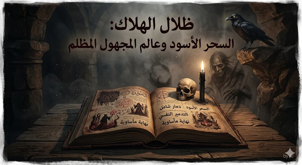image about ظلال الهلاك: السحر الأسود وعالم المجهول المظلم