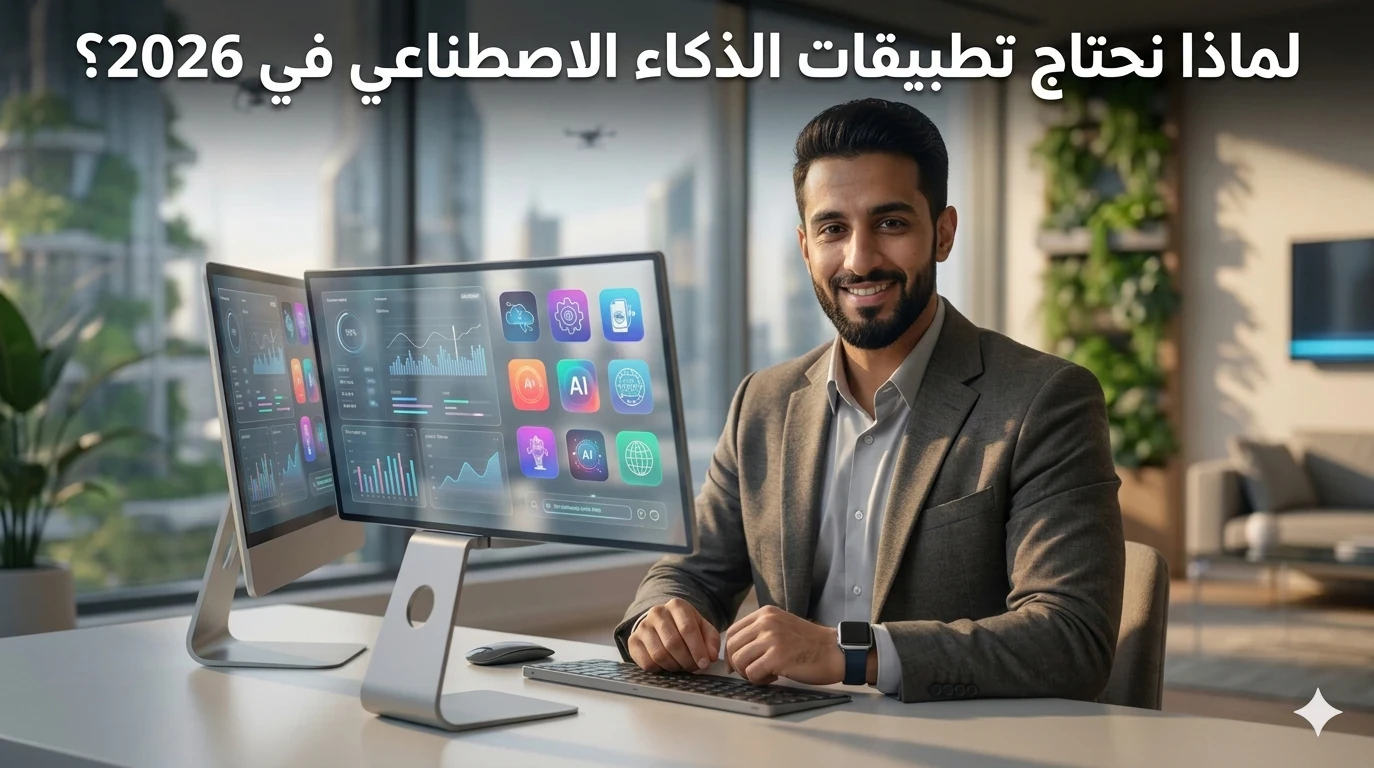 image about أفضل 10 تطبيقات ذكاء اصطناعي لتسهيل حياتك اليومية في 2026 (لا يمكن الاستغناء عنها)