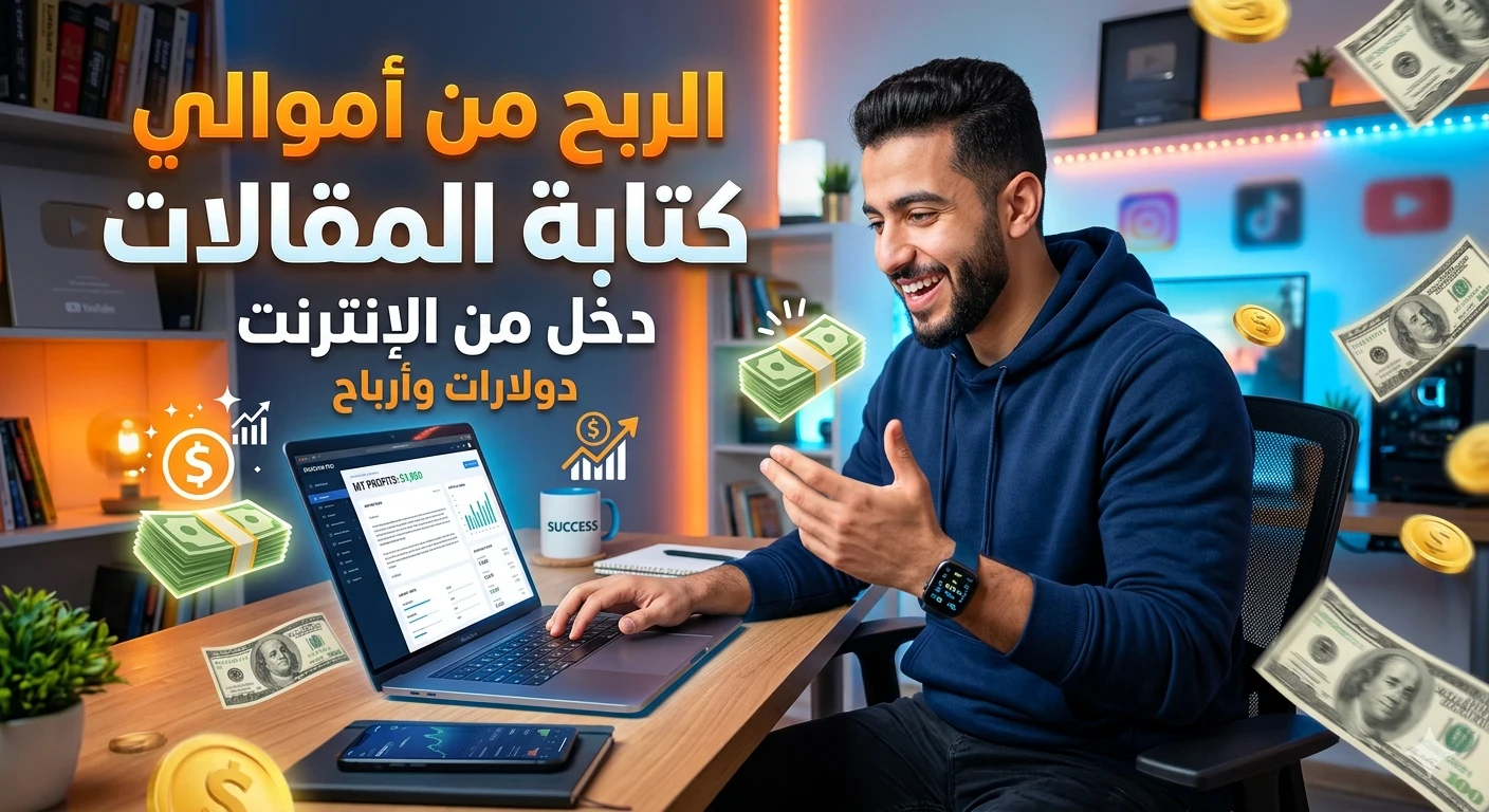 image about الربح من موقع أموالي 2026: دليلك الكامل لتحقيق دخل ثابت من كتابة المقالات