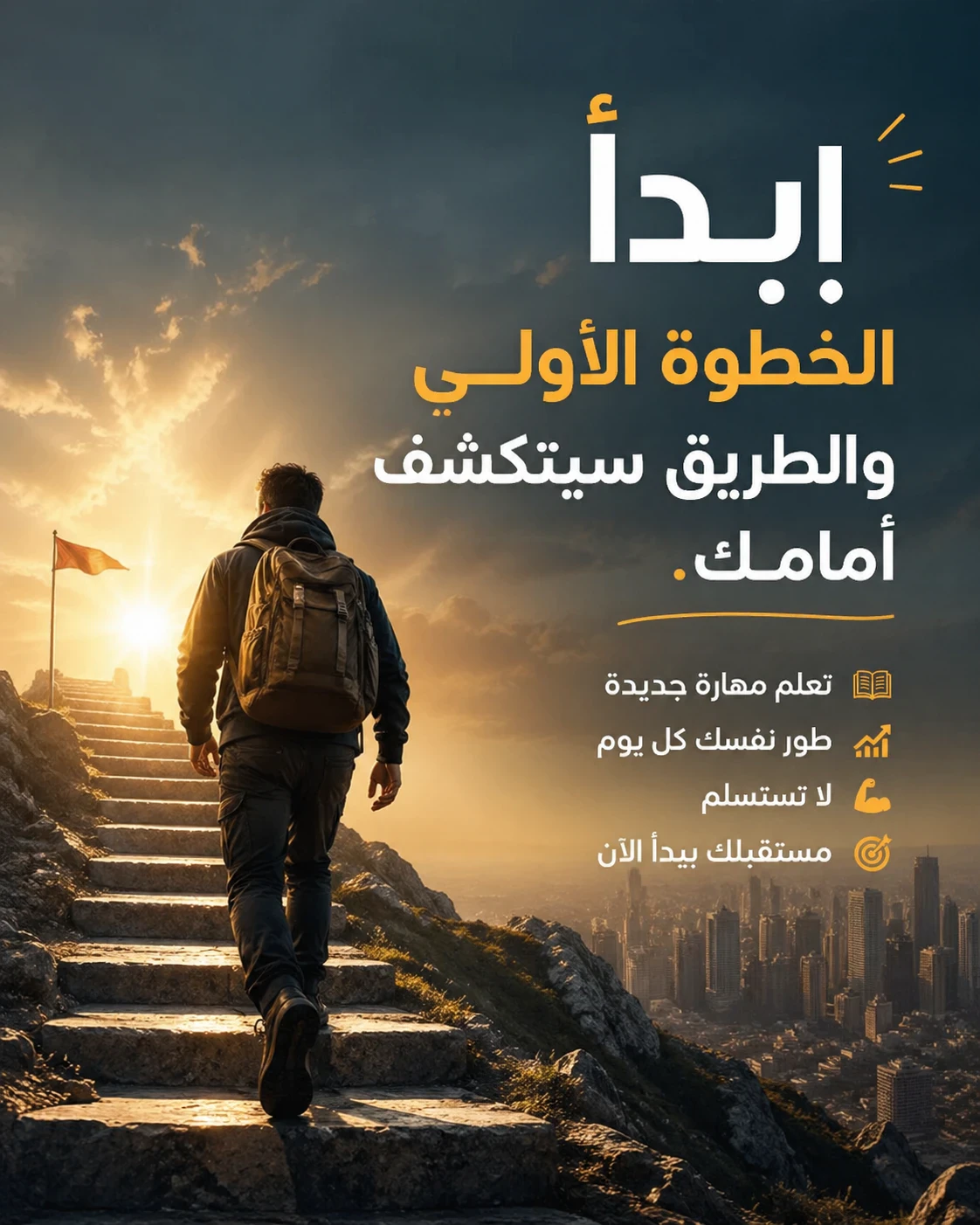 image about مشكلتك مش في قلة الفرص… مشكلتك إنك لسه ما بدأتش!