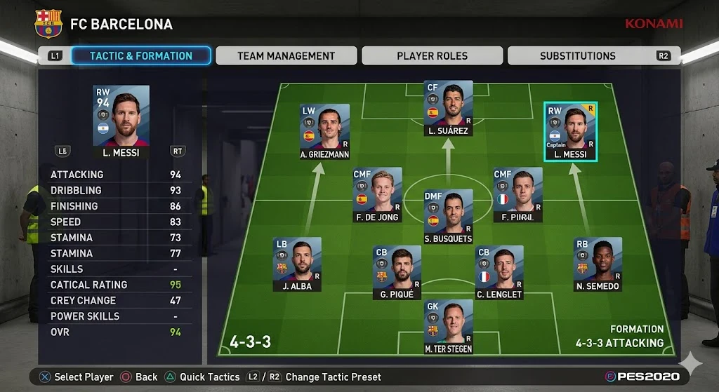 image about تحميل لعبة PES 2020 للأجهزة الضعيفة للكمبيوتر والأندرويد مع الدوري المصري ودوري أبطال أفريقيا بحجم صغير
